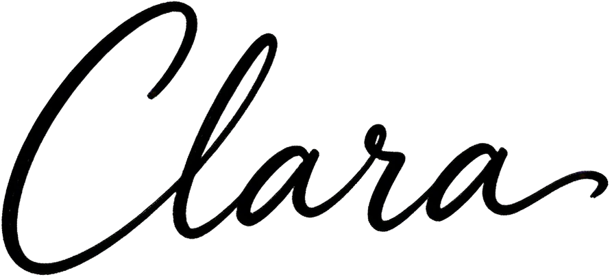 Clara's signature