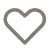 Heart symbol icon